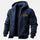 DeWalt Printed Zippered Hooded Fleece Cardigan