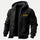 DeWalt Printed Zippered Hooded Fleece Cardigan