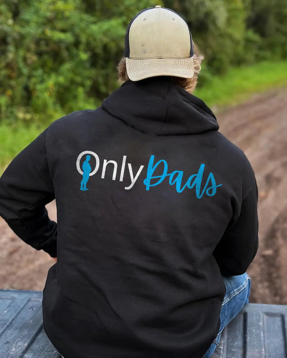 Casual Only Dads Printed Fleece-lined Unisex Hoodie