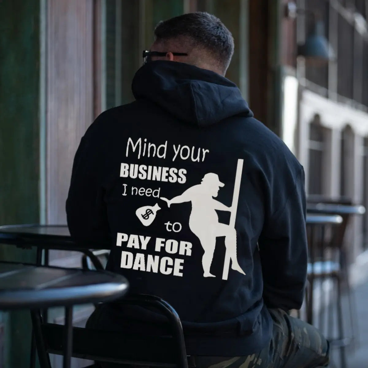 Mind Your Business I Need Money To Pay For Dance Printed Fleece-lined Unisex Hoodie