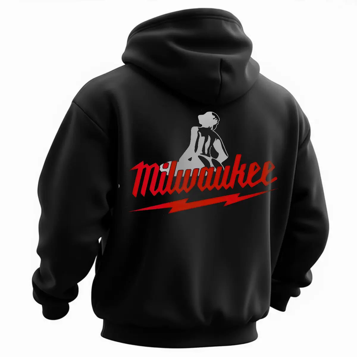 Funny Milwaukee Printed Fleece-lined Unisex Hoodie