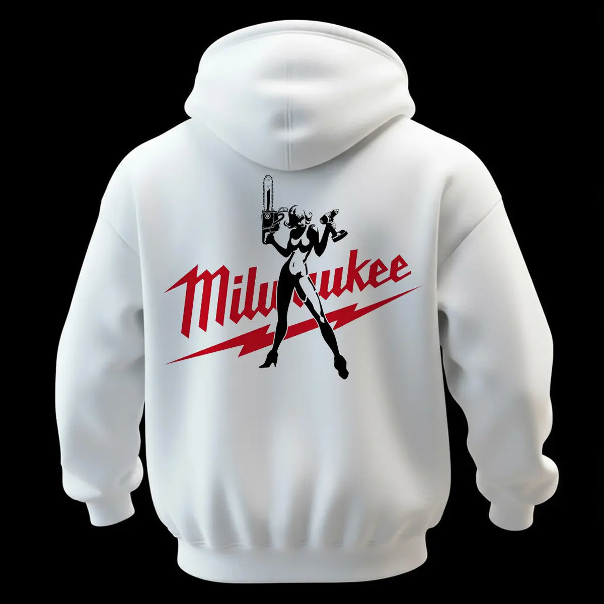 Funny Milwaukee Printed Fleece-lined Unisex Hoodie
