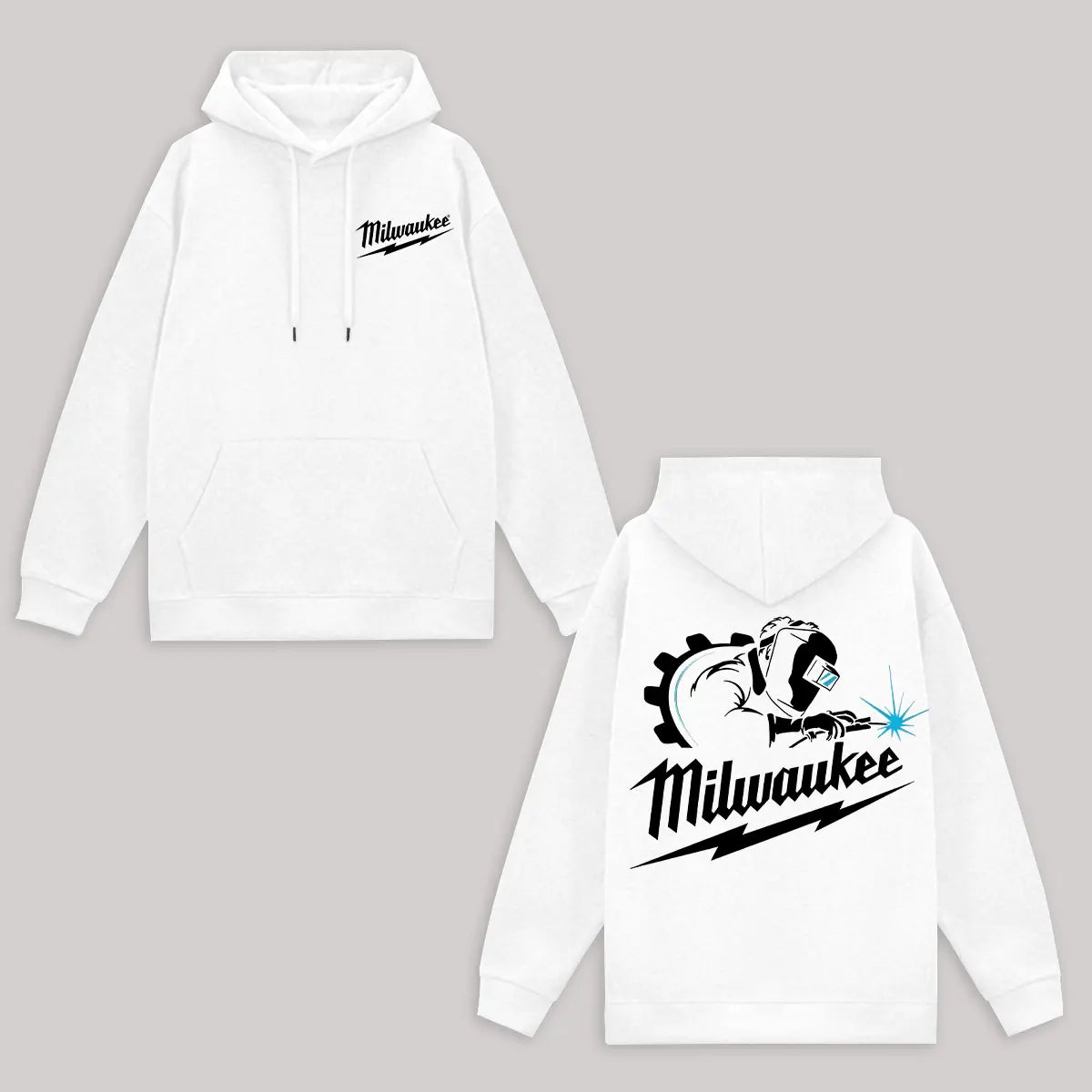 Milwaukee Printed Fleece-lined Unisex Hoodie