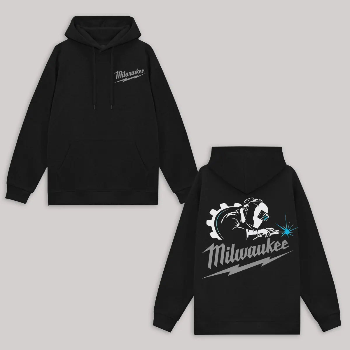 Milwaukee Printed Fleece-lined Unisex Hoodie