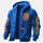 Husqvarna Printed Zippered Hooded Fleece Cardigan