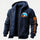 Husqvarna Chainsaws Printed Zippered Hooded Fleece Cardigan