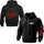 Milwaukee Tool M18 Printed Zippered Hooded Fleece Cardigan