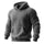 Solid Color Fleece-lined Unisex Hoodie
