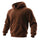 Solid Color Fleece-lined Unisex Hoodie