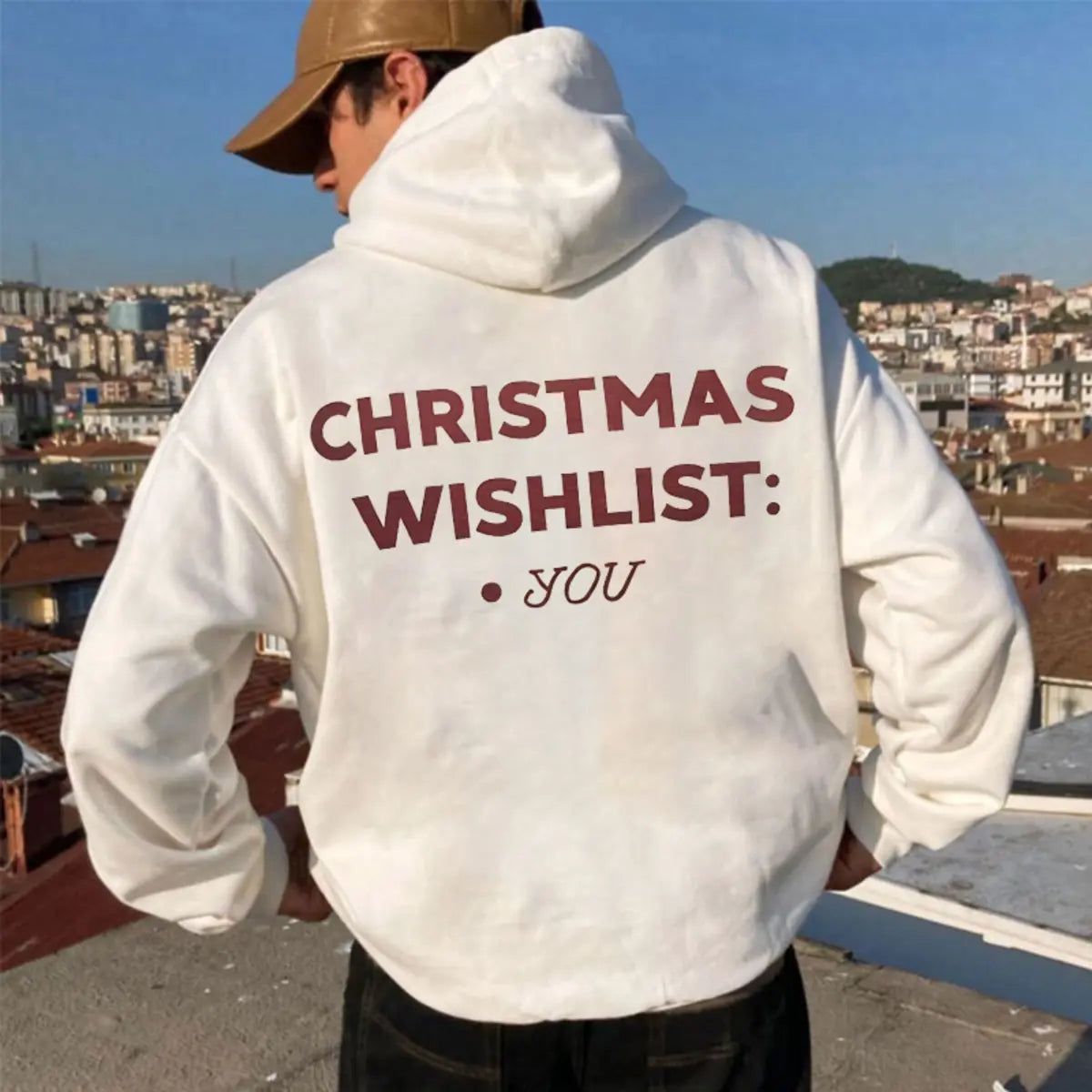 Christmas Wishlist: You Printed Men's Thickened Hoodie