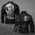 SIG Sauer Skull Printed Men's Pocketless Washed Leather Jacket