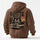 Vintage Route 66 Printed Fleece-lined Unisex Hoodie
