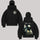 Baldwin IV Printed Zippered Double Hooded Unisex Sports Cardigan