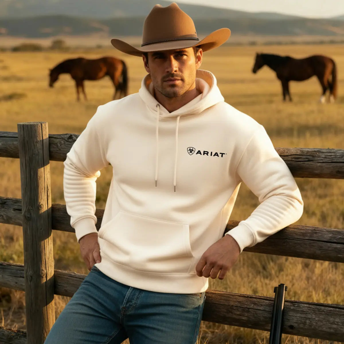 Ariat Camo Corps Printed Fleece-lined Unisex Hoodie