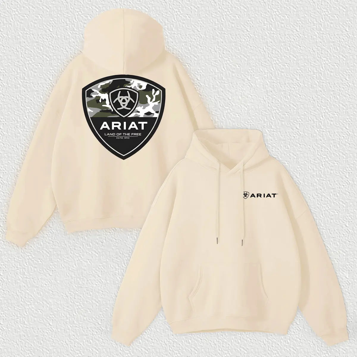 Ariat Camo Corps Printed Fleece-lined Unisex Hoodie