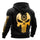 HUSQVARNA skull  Printed Fleece-lined Unisex Hoodie