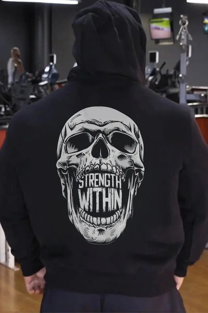 Strength Within Printed Fleece-lined Unisex Hoodie