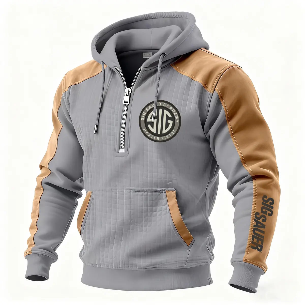 SIG Sauer Academy Printed Fleece-lined Unisex Color-Blocked Hoodie