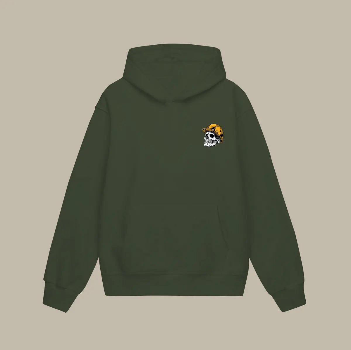 Working Harder Than An Ugly Stripper Printed Men's Thickened Hoodie