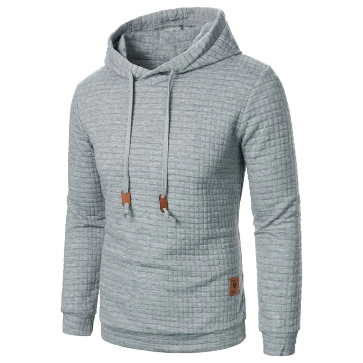 Casual Solid Color Printed Unisex Hoodie