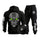 SIG Sauer Skull Printed Men's Fleece-Lined Hoodie and Sweatpants Set