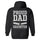 Proud Dad Of A Freaking Awesome Daughter  Printed Fleece-lined Unisex Hoodie