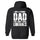 Just A Proud Dad That Didn't Raise Liberals Printed Fleece-lined Unisex Hoodie