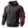 I'm Broken I'm OK Printed Zippered Hooded Fleece Cardigan Image - 4
