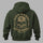 Dirty Hands Clean Money Printed Fleece-lined Unisex Hoodie Image - 13