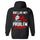 Don't Like Me? F Off Problem Solved Printed Fleece-lined Unisex Hoodie