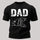 Dad The Man The Myth The Legend Printed Oversized Unisex T-shirt
