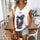 Mom Life Printed V-neck Women's Vest