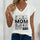 Mom Funny Printed V-neck Women's Vest