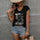 Mother Amazing Loving Strong Happy Selfless Printed V-neck Women's Vest
