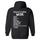 Thoughts During Work Funny Printed Fleece-lined Unisex Hoodie