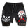 Blackwater Protection Print Men's All-In-One Fitness Shorts