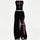 Y2K Cross Bandeau Top & Elasticated Trousers Two-Piece Set