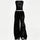 Y2K Street Stars Bandeau Top & Elasticated Trousers Two-Piece Set
