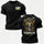 CAT Skull Printed Men's T-Shirt