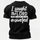 I Sought the LORD and He Heard and He Answered Printed Men's T-Shirt