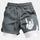 Rock Hand Skeleton Print Men's Shorts