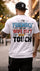 I Am Friendly, But My Wife Isn't Don't Touch Printed Oversized Unisex T-shirt