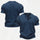 Casual Solid Color Men's Short-Sleeve Henley T-Shirt