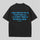 Every Time You Try To Forget Who I Am I'll Be Right There To Remind You Again Printed Unisex Oversized T-shirts