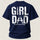 Girl Dad Her First Line of Defense Printed Men's T-Shirt Image - 9