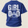 Girl Dad Her First Line of Defense Printed Men's T-Shirt Image - 17