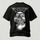 Heavy Metal Rock Skull Devouring Engine Printed Men's T-Shirt