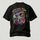 Lowbrow Art Bloodshot Eye Skull Printed Men's T-Shirt