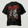 God Loves The World Skull Printed Men's T-Shirt