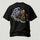 Surf Punk Skeleton Graphic Printed Men's T-Shirt